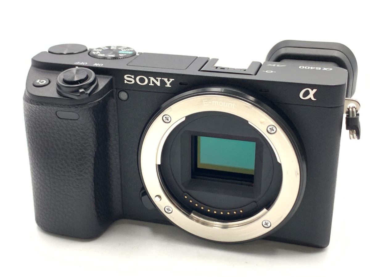 中古　美品　ソニー α6400 ボディ ブラック [ILCE-6400 B] 中古】ソニー α6400 ボディ ブラック [ILCE-6400 B]｜｜カメラの