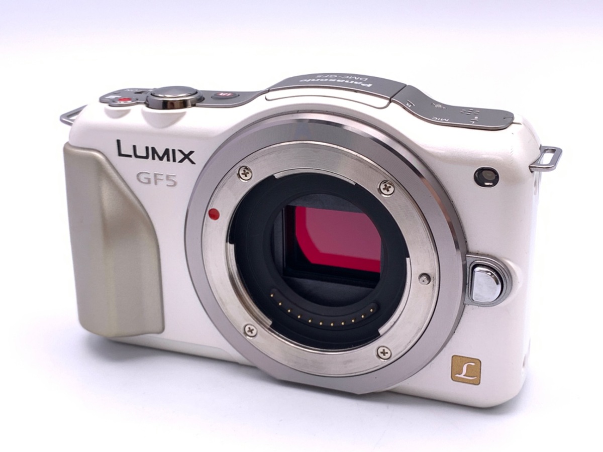 中古】パナソニック LUMIX DMC-GF5-W ボディ シェルホワイト｜｜カメラ
