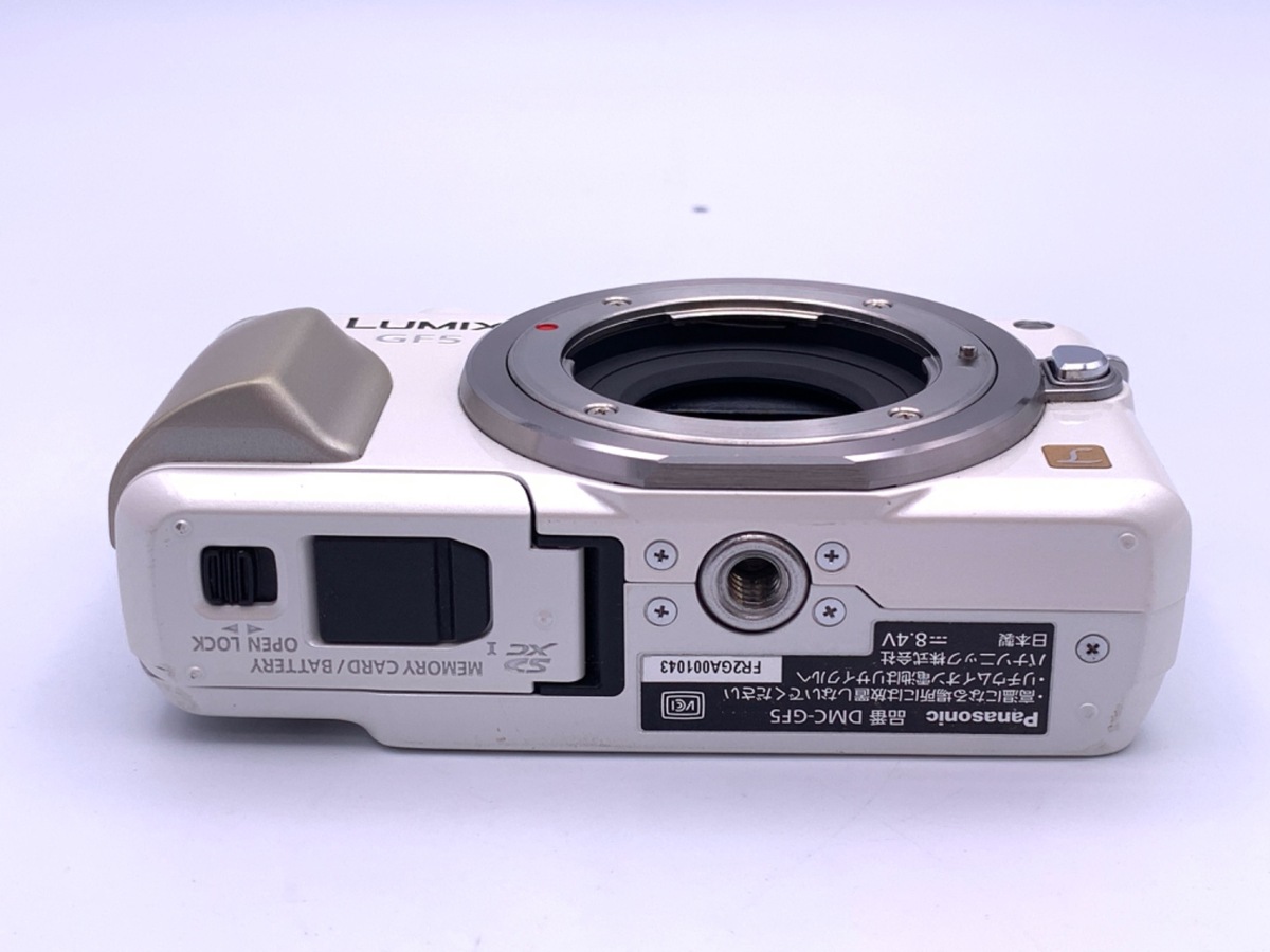 中古】パナソニック LUMIX DMC-GF5-W ボディ シェルホワイト｜｜カメラ