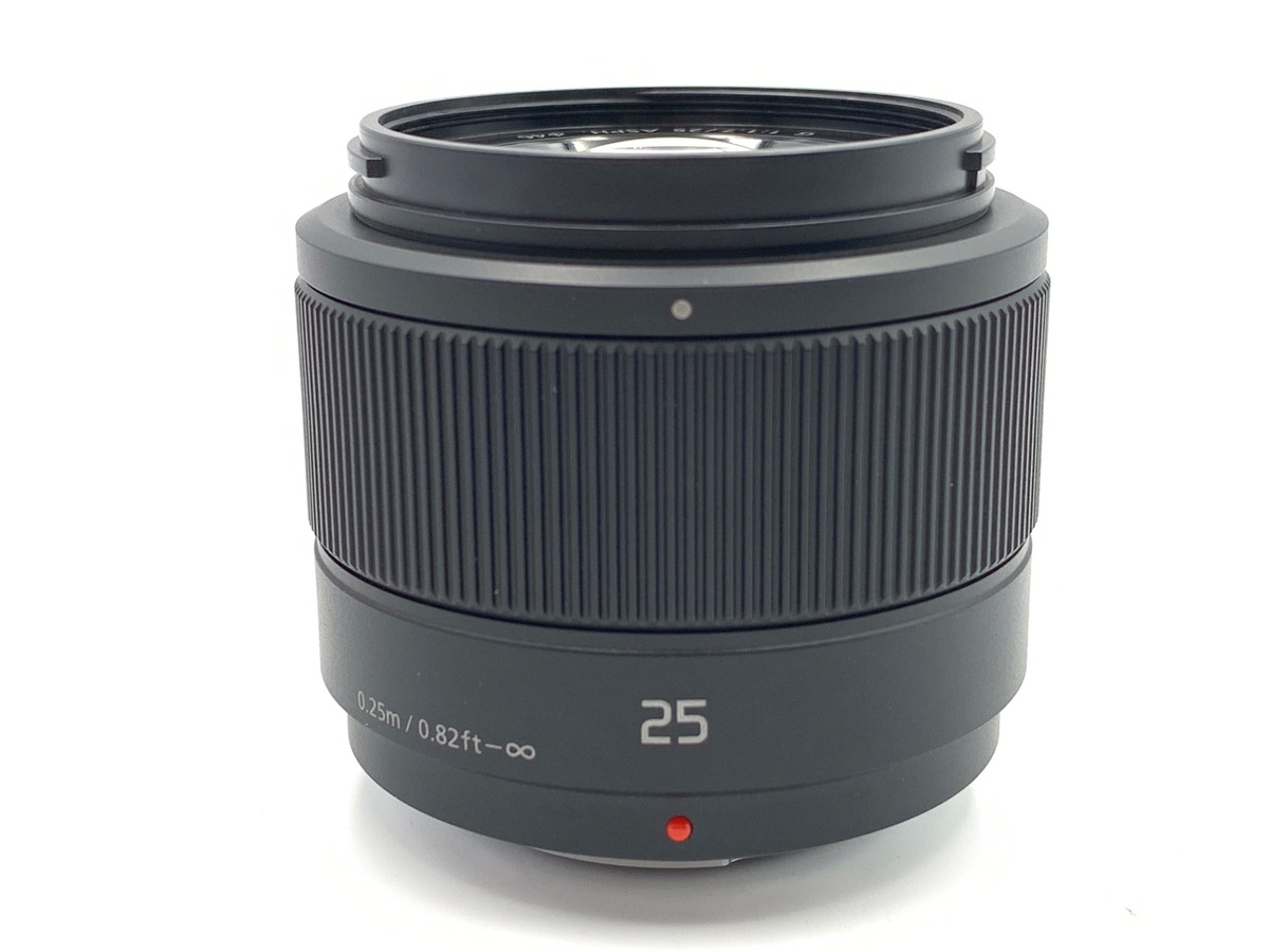 LUMIX G 25mm/F1.7 ASPH. H-H025-K [ブラック] 中古価格比較 - 価格.com