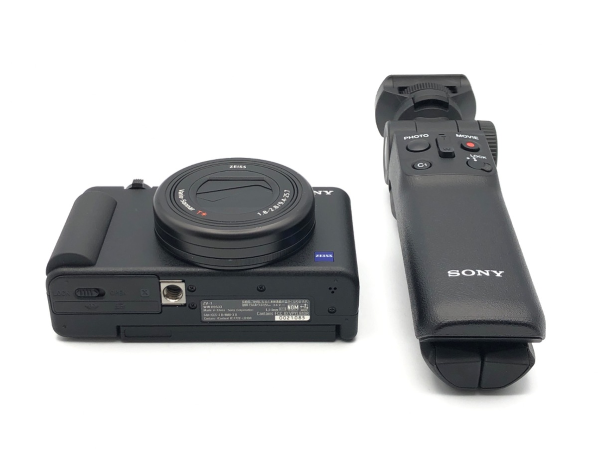 中古】ソニー VLOGCAM ZV-1G B シューティンググリップキット