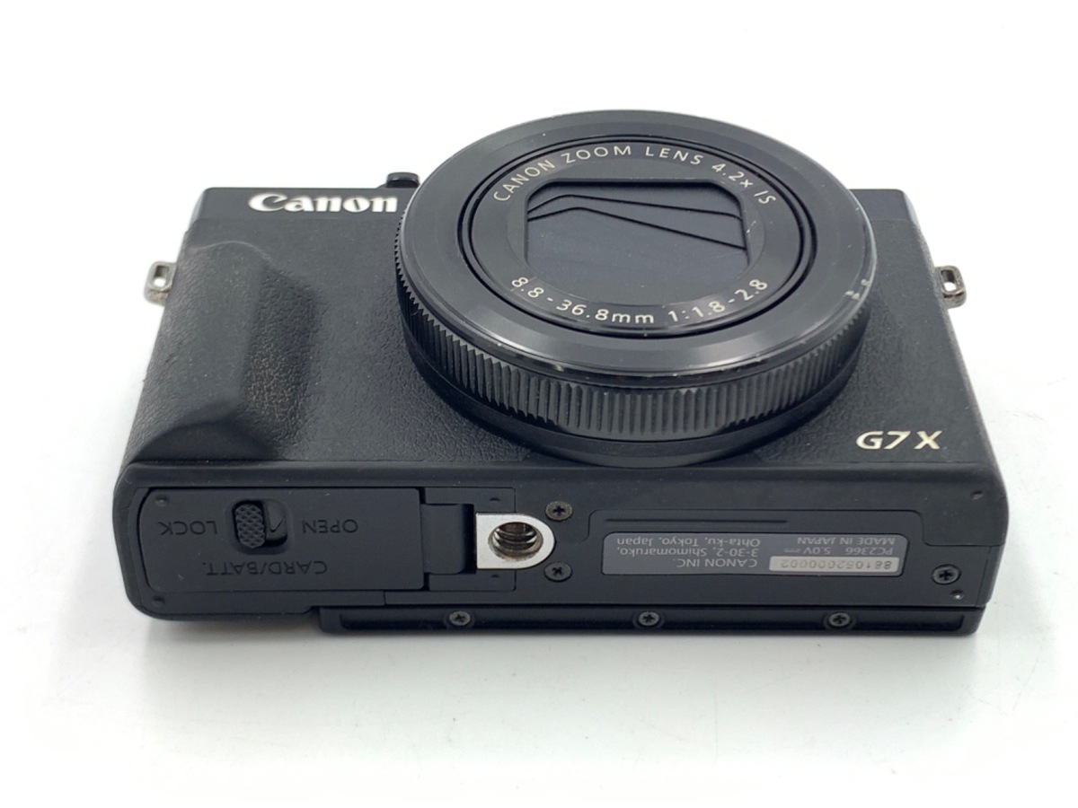 中古】キヤノン PowerShot G7 X Mark III ブラック｜｜カメラの 