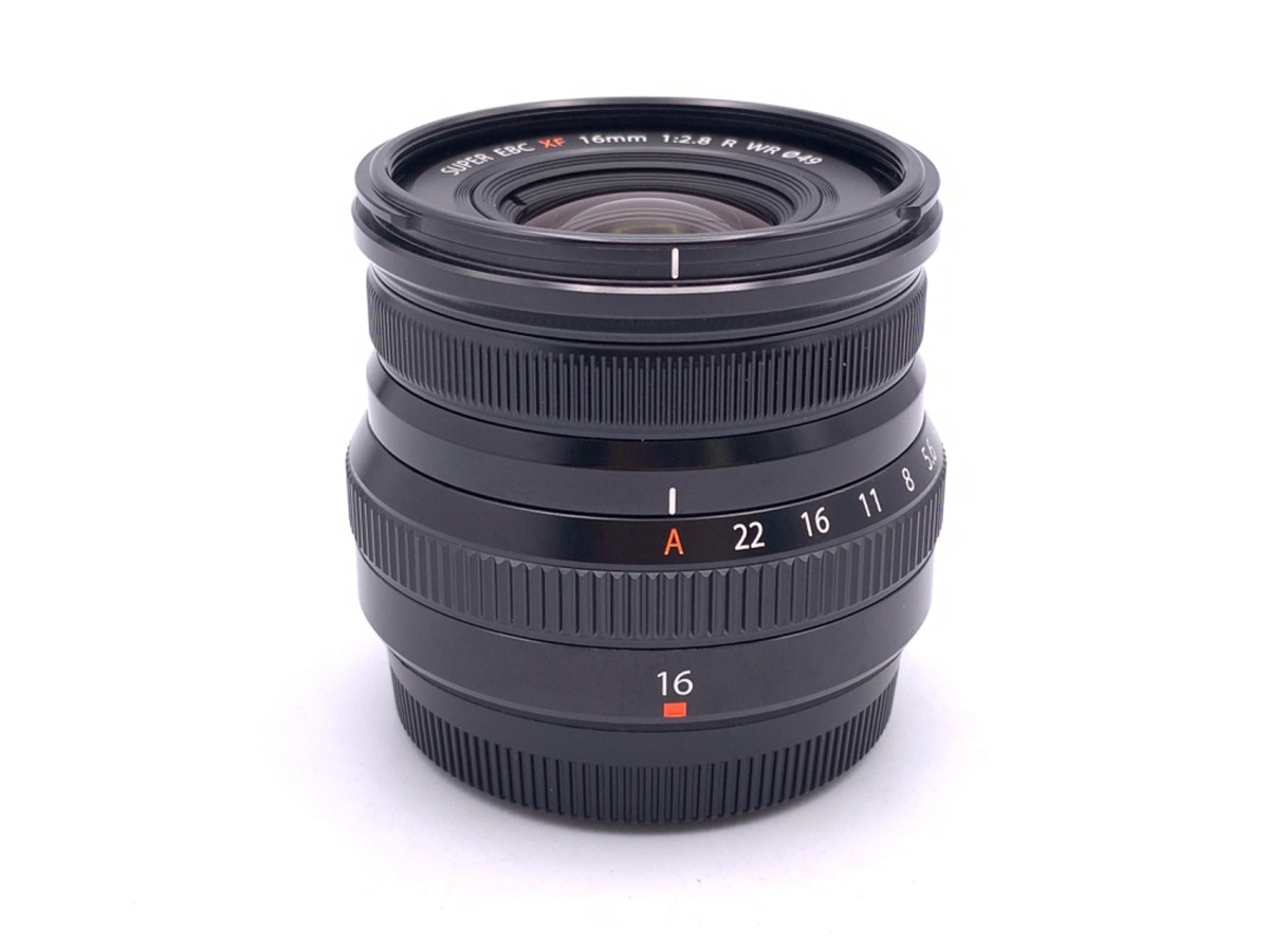 フジノンレンズ XF16mmF2.8 R WR [ブラック] 中古価格比較 - 価格.com