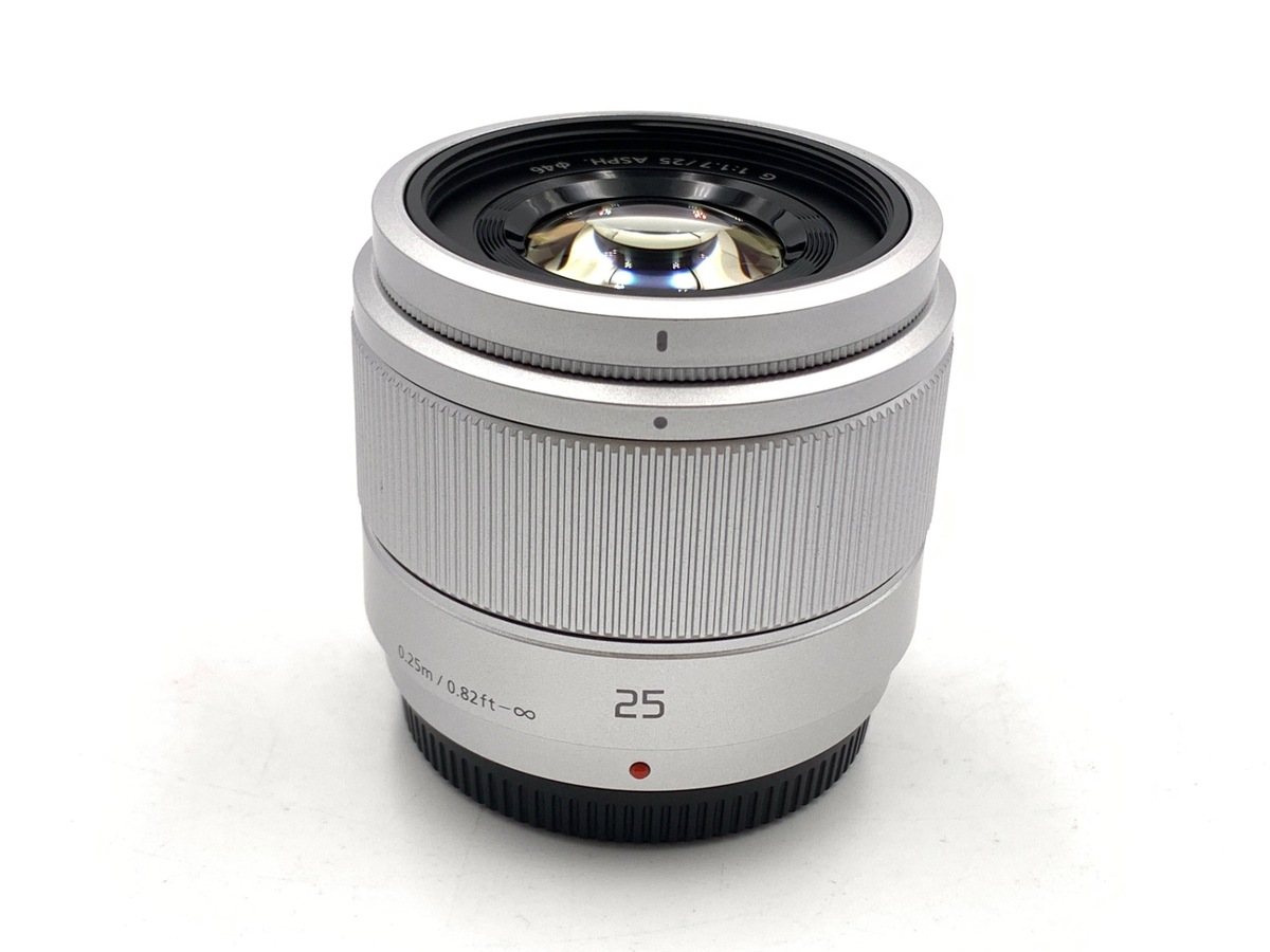 LUMIX G 25mm/F1.7 ASPH. H-H025-S [シルバー] 中古価格比較 - 価格.com