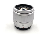 中古】パナソニック LUMIX G 25mm F1.7 ASPH. [H-H025S] シルバー 在庫