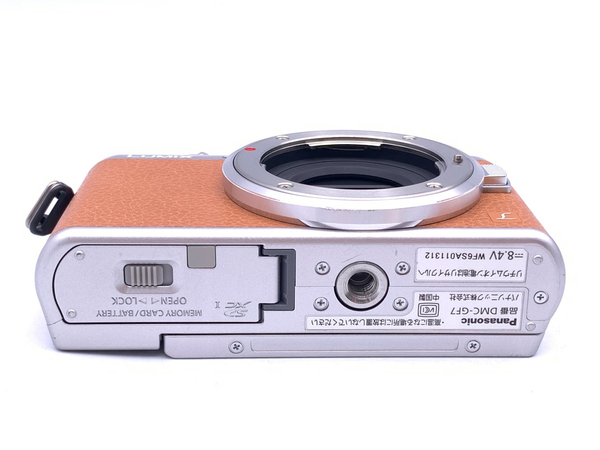 中古：B(並品)】パナソニック DMC-GF7 ボディ ブラウン | 2447530073872