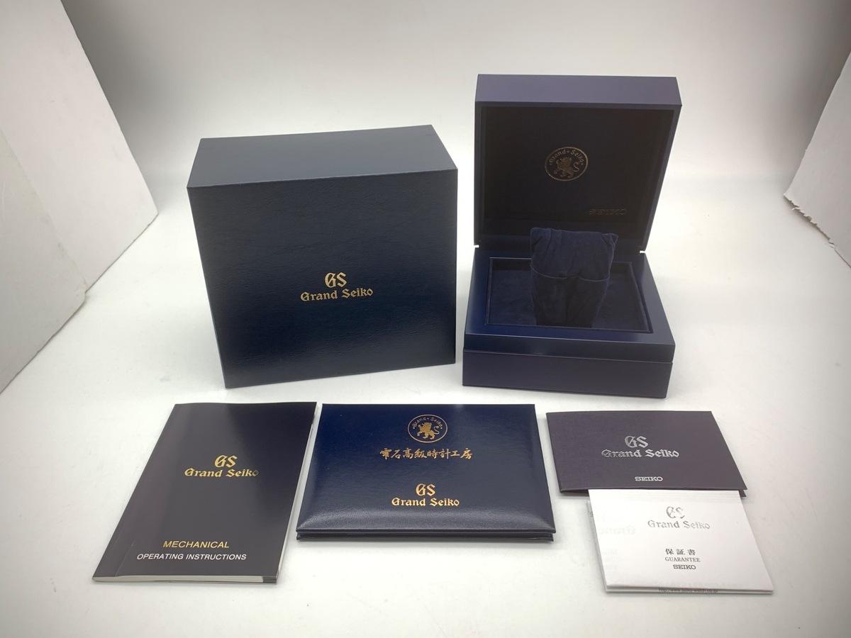 グランドセイコー メカニカル アイボリー [ホワイト系] SBGM00G/9S66-00A0 ステンレススティール 雫石高級時計工房　レザーベルト