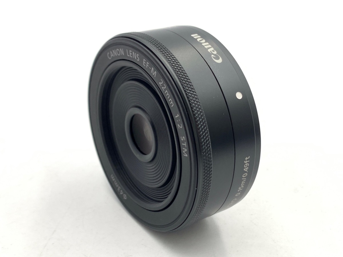 【中古】キヤノン EF-M22mm F2 STM 中古：A(美品)】キヤノン EF-M22mm F2 STM シルバー | 2445260073698