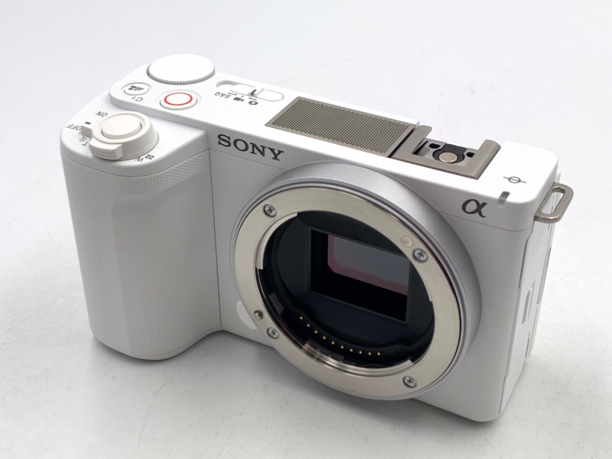 中古】ソニー VLOGCAM ZV-E10 II ボディ ホワイト [ZV-E10M2 W] 在庫