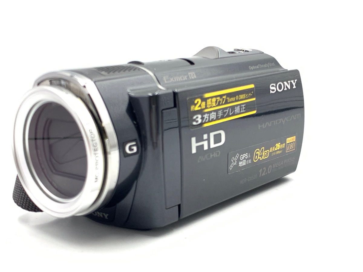 中古：AB(良品)】ソニー HDR-CX520V ハイビジョンハンディカム