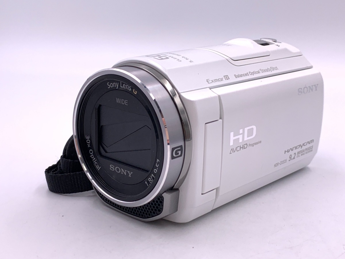 中古】ソニー HDR-CX535 ホワイト｜｜カメラのキタムラネットショップ
