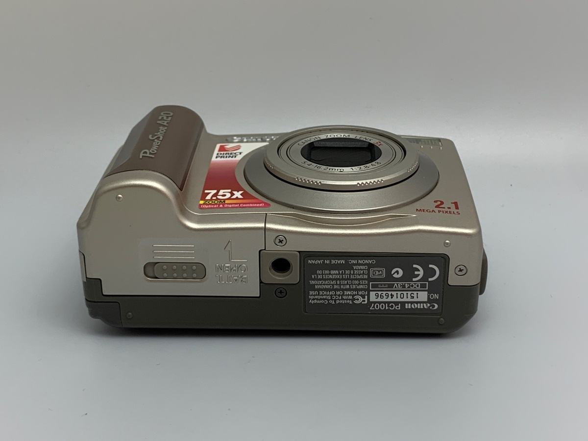 【中古】キヤノン PowerShot A20