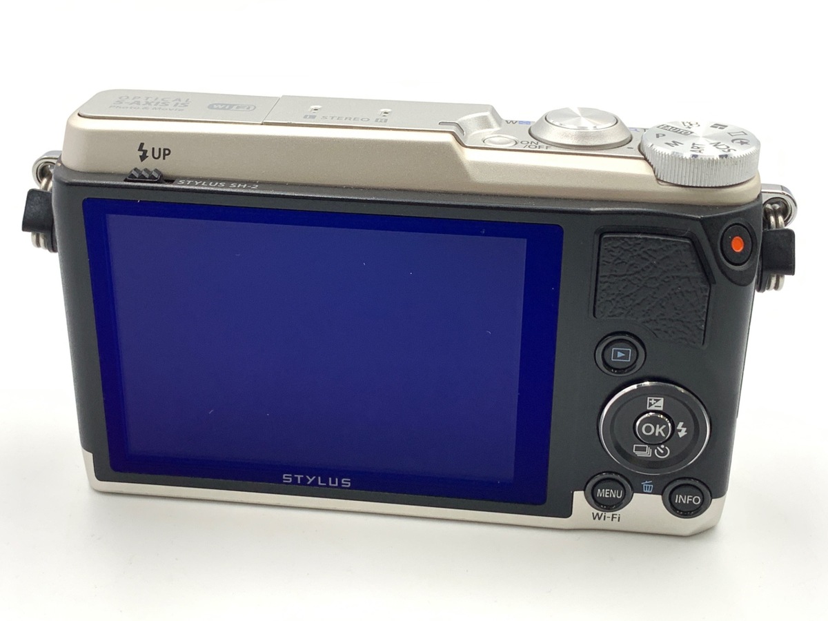 中古】オリンパス STYLUS SH-2 SLV シルバー｜｜カメラの