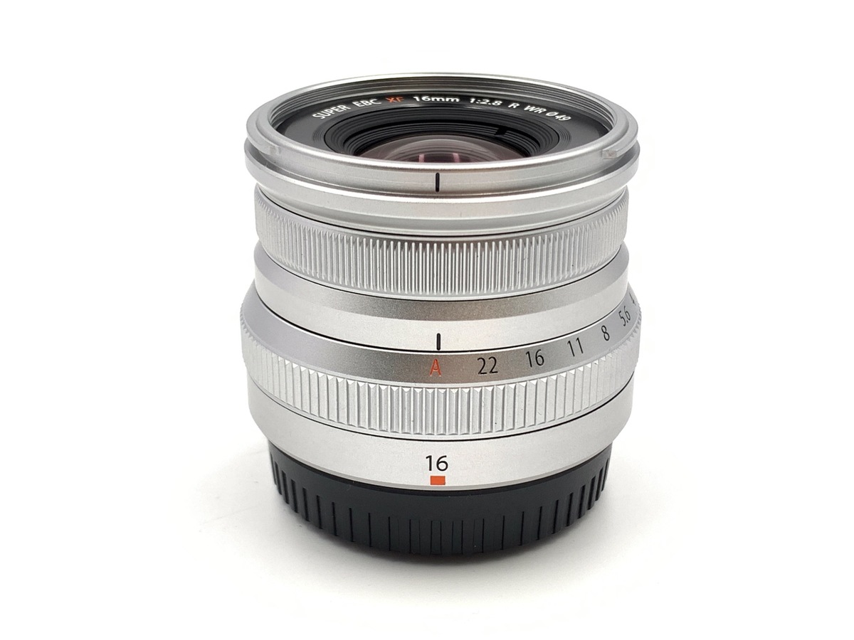 中古：B(並品)】フジフイルム XF16mm F2.8 R WR シルバー | 2447550063242
