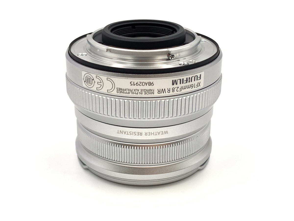 中古：B(並品)】フジフイルム XF16mm F2.8 R WR シルバー | 2447550063242