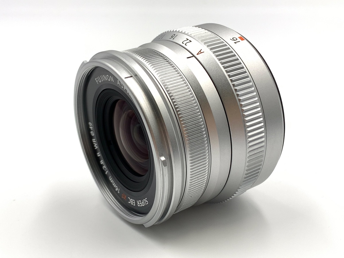 中古：B(並品)】フジフイルム XF16mm F2.8 R WR シルバー | 2447550063242