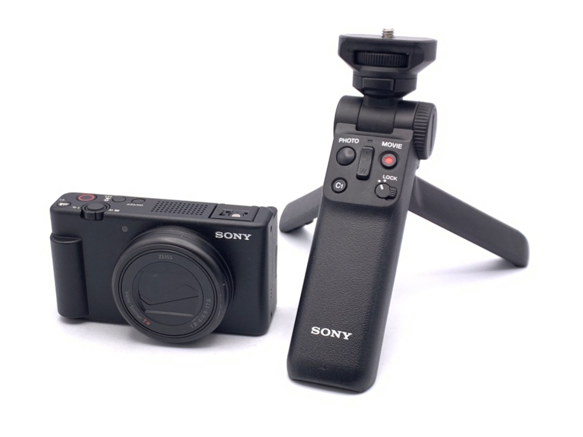 中古：AB(良品)】ソニー VLOGCAM ZV-1M2G B シューティンググリップ