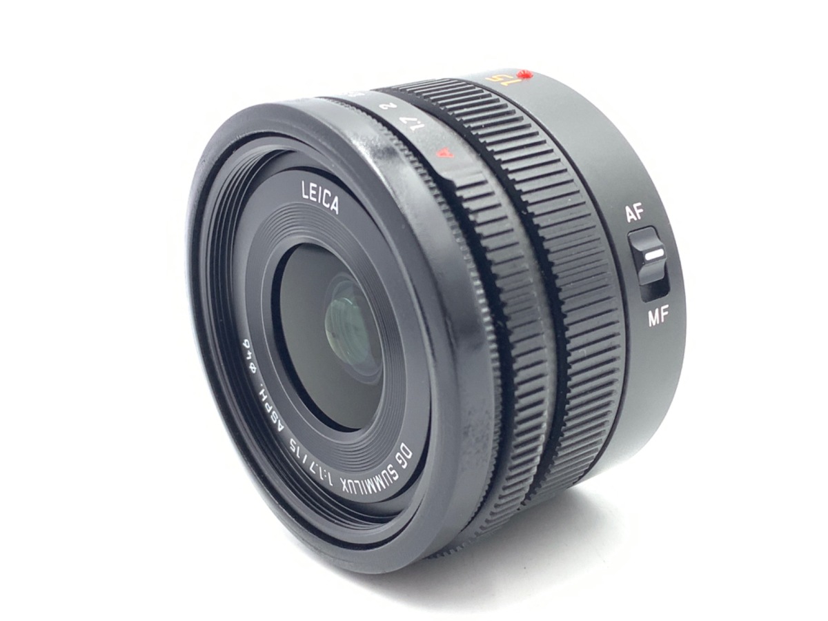 中古：B(並品)】パナソニック LEICA DG SUMMILUX 15mm/F1.7 ASPH. [H
