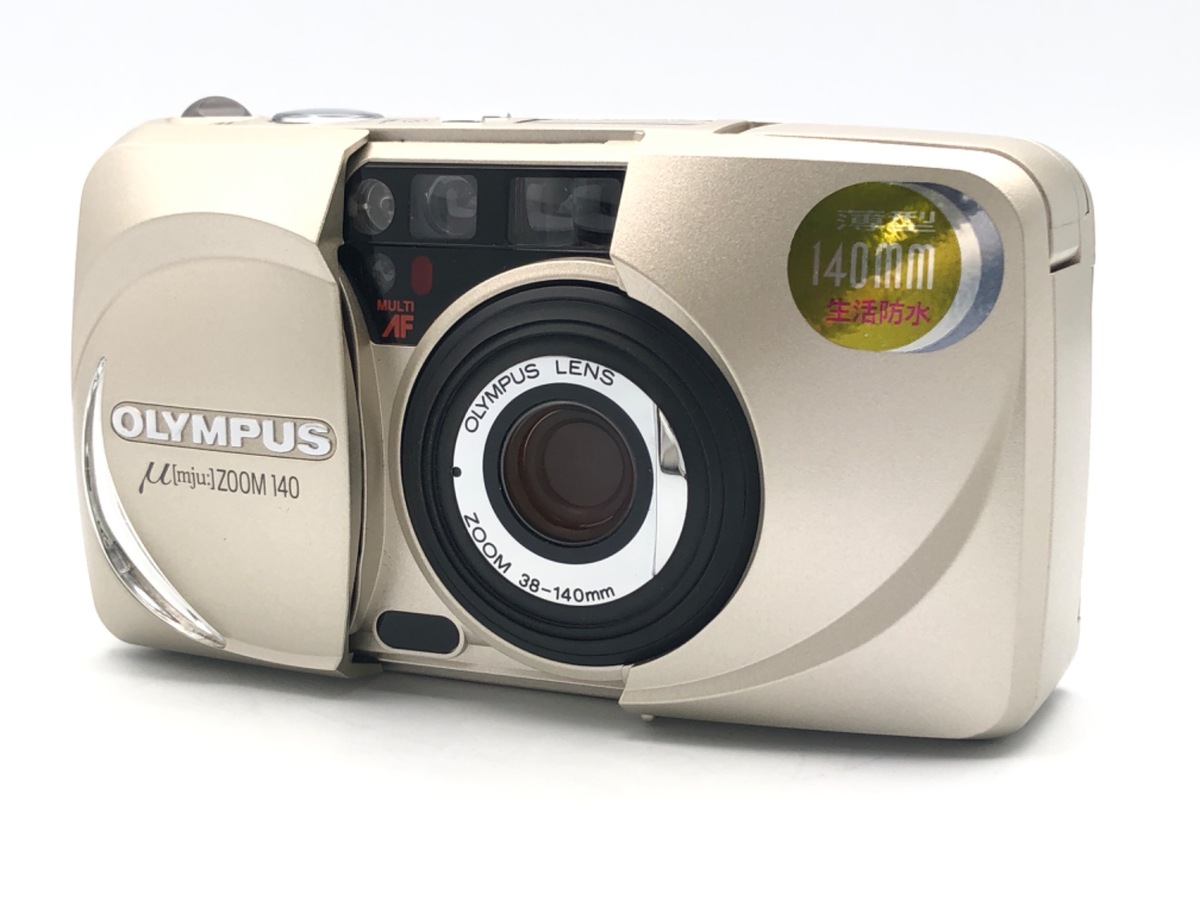 コンパクトデジタルカメラ オリンパス μZOOM 140 シャンパンゴールド中古 中古】オリンパス μZOOM 140 シャンパンゴールド｜｜カメラのキタムラ