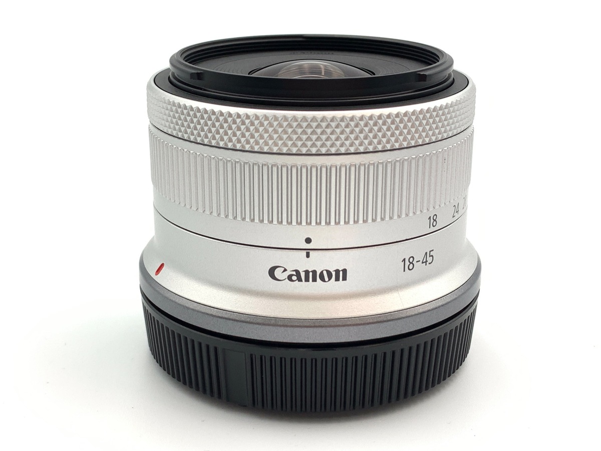 中古：AB(良品)】キヤノン RF-S18-45mm F4.5-6.3 IS STM シルバー