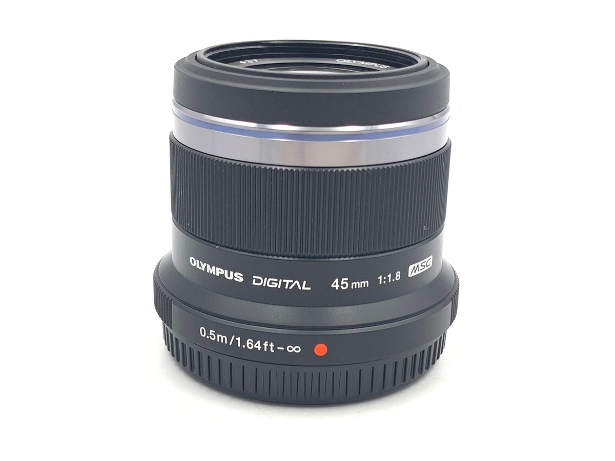中古】オリンパス M.ZUIKO DIGITAL 45mm F1.8 ブラック 在庫一覧