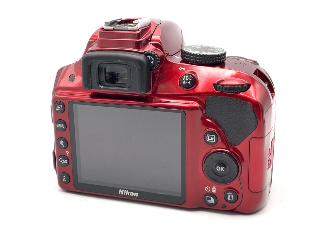 D3300 ボディ レッド【2416万画素】