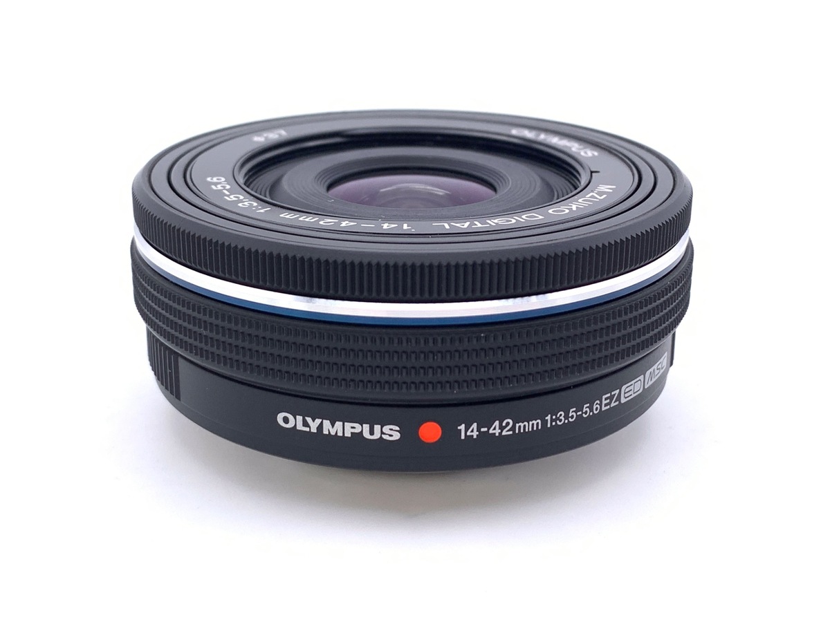 中古】オリンパス M.ZUIKO DIGITAL ED 14-42mm F3.5-5.6 EZ ブラック