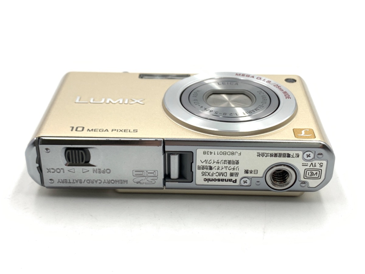 中古：AB(良品)】パナソニック LUMIX DMC-FX35-N グロスゴールド