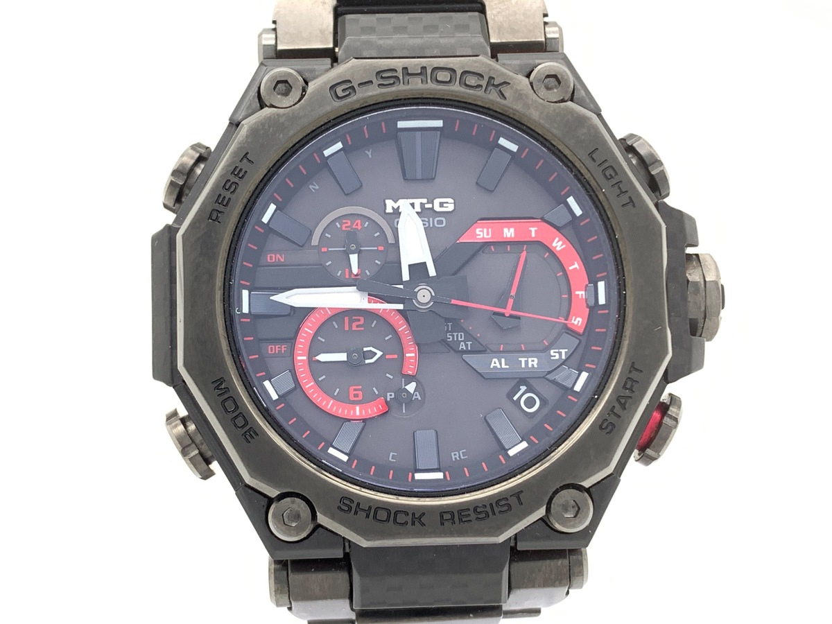 カシオ G-SHOCK ブラック MTG-B2000YBD-1AJF ステンレス
