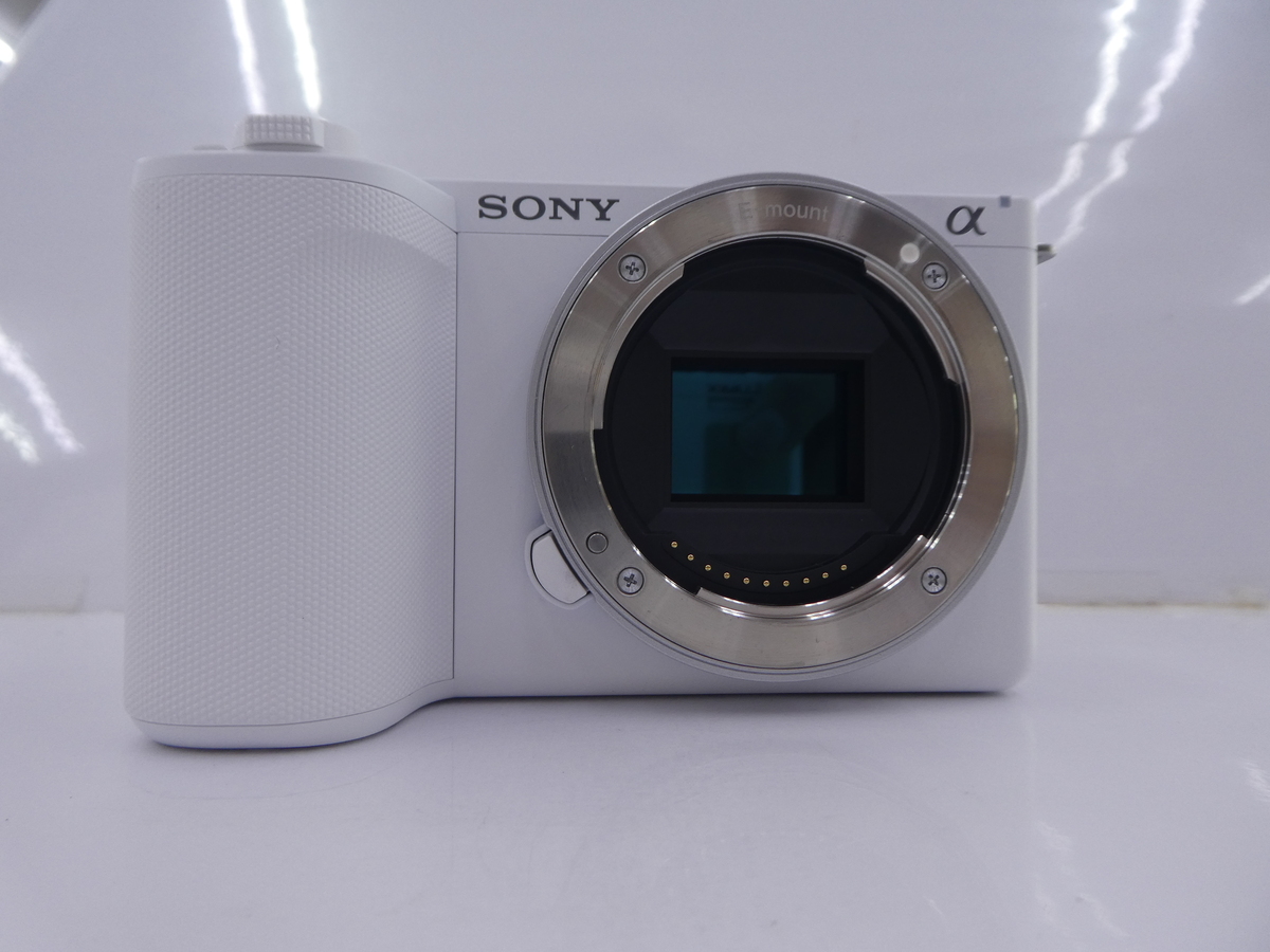 中古：A(美品)】ソニー VLOGCAM ZV-E10 II ボディ ホワイト [ZV-E10M2