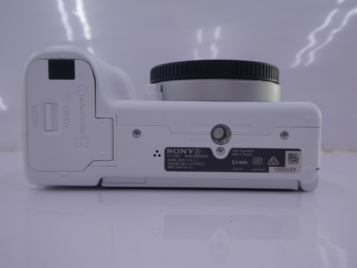 中古：A(美品)】ソニー VLOGCAM ZV-E10 II ボディ ホワイト [ZV-E10M2