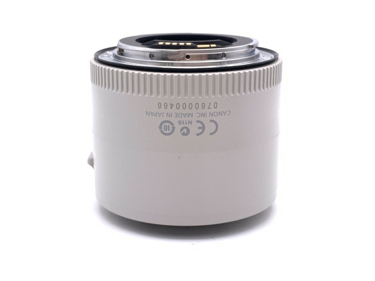 Canon エクステンダー EF2X Ⅲ 外装環ユニット、ゴム新品交換済み キヤノン交換レンズ用の「EXTENDER EF2X Ⅲ」を買いました【開封