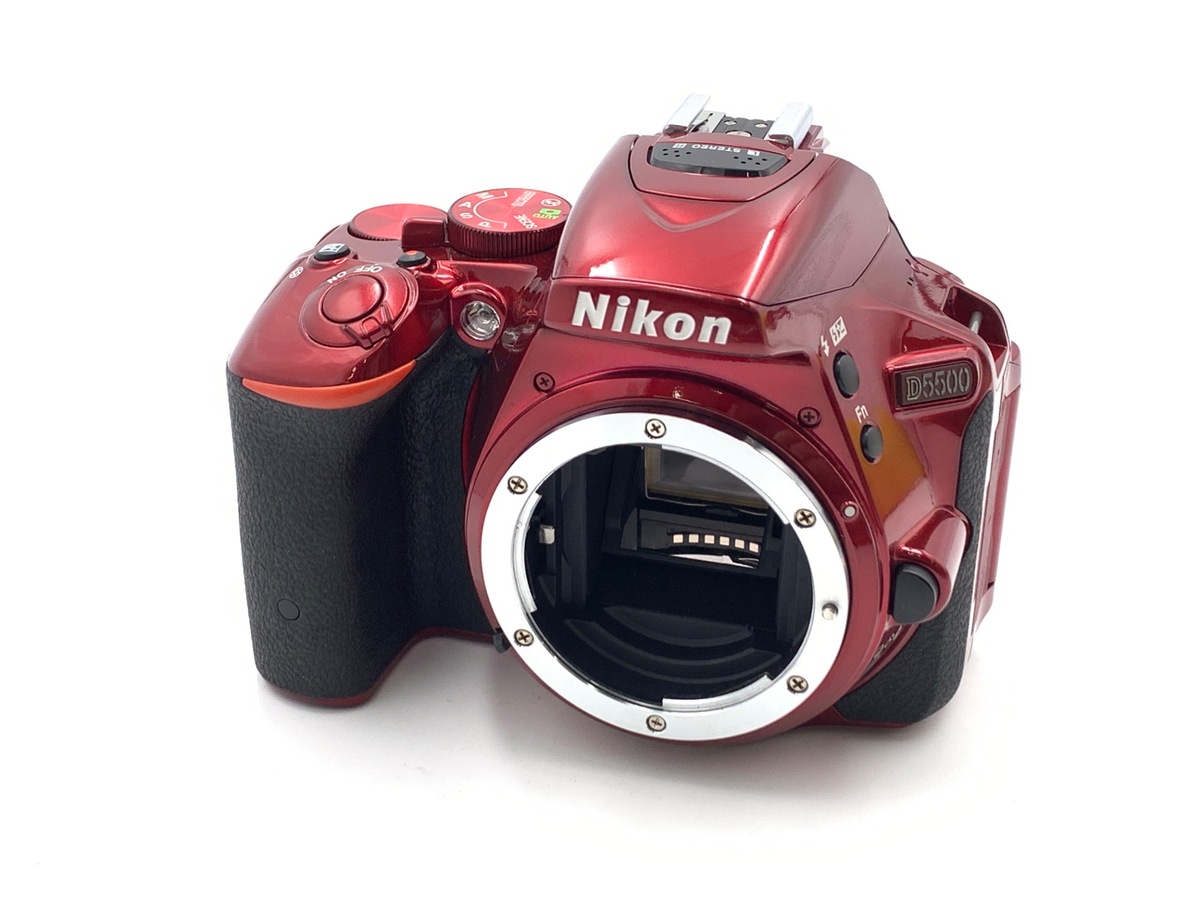 中古：B(並品)】ニコン D5500 ボディ レッド | 2447500025603