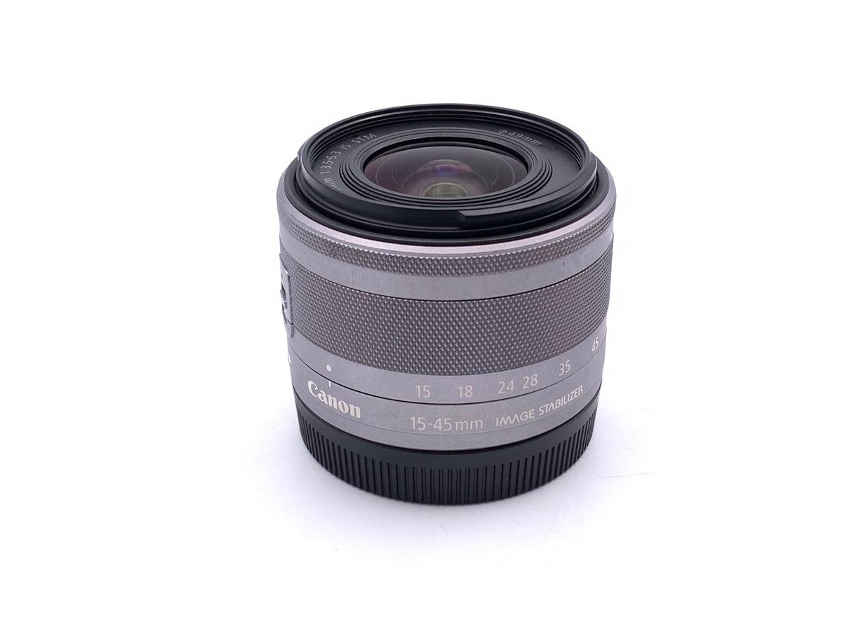 中古】キヤノン EF-M15-45mm F3.5-6.3 IS STM シルバー 在庫一覧