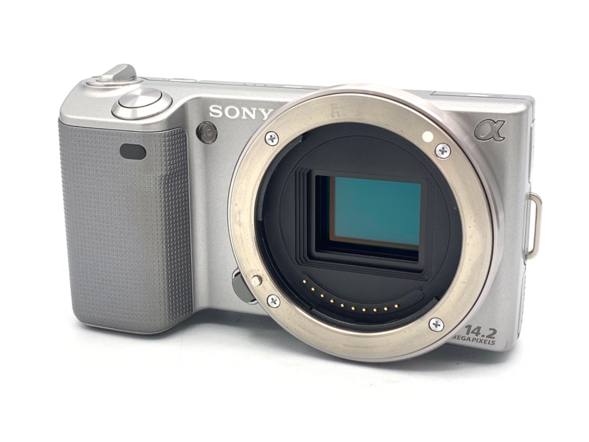 NEX-5 ボディ シルバー【1420万画素】