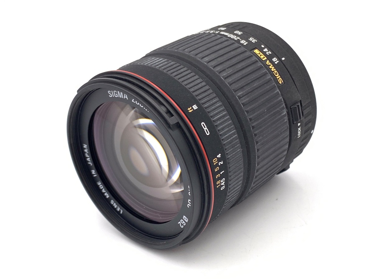 中古：B(並品)】シグマ 18-200mm F3.5-6.3 DC キヤノン用 | 2447560075495