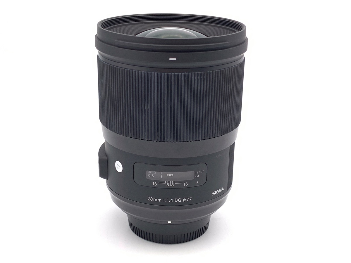 中古：B(並品)】シグマ 28mm F1.4 DG HSM Art ニコンF用 | 2447560075914