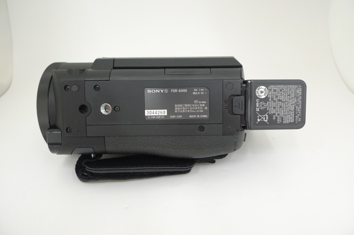 中古】 【良品】 ソニー デジタル4Kビデオカメラレコーダー FDR-AX60 B 