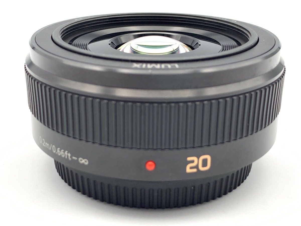 LUMIX G 20mm/F1.7 II ASPH. H-H020A-K [ブラック] 中古価格比較