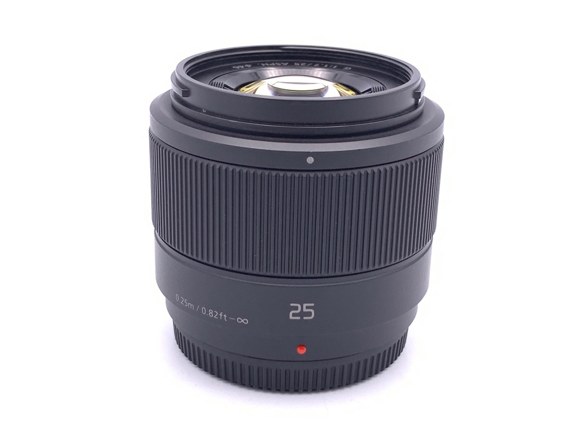 LUMIX G 25mm/F1.7 ASPH. H-H025-K [ブラック] 中古価格比較