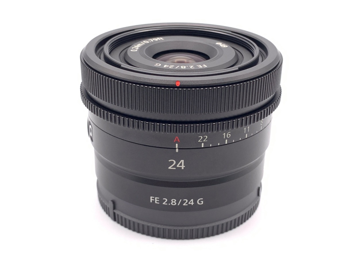 【新品同様】FE 24mm F2.8 G SEL24F28G 保証書付 ソニー FE 24mm F2.8 G SEL24F28G 元箱、保証書、フード付 極上