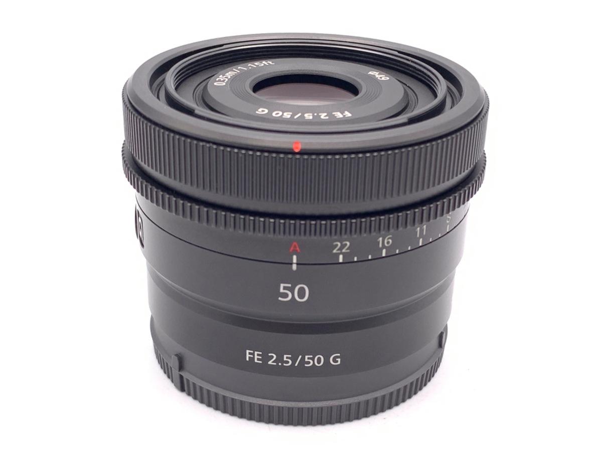 【美品】SONY FE 50mm F2.5 G 単焦点レンズ「SEL50F25G FE 50mm F2.5 G SEL50F25G 中古価格比較 - 価格.com