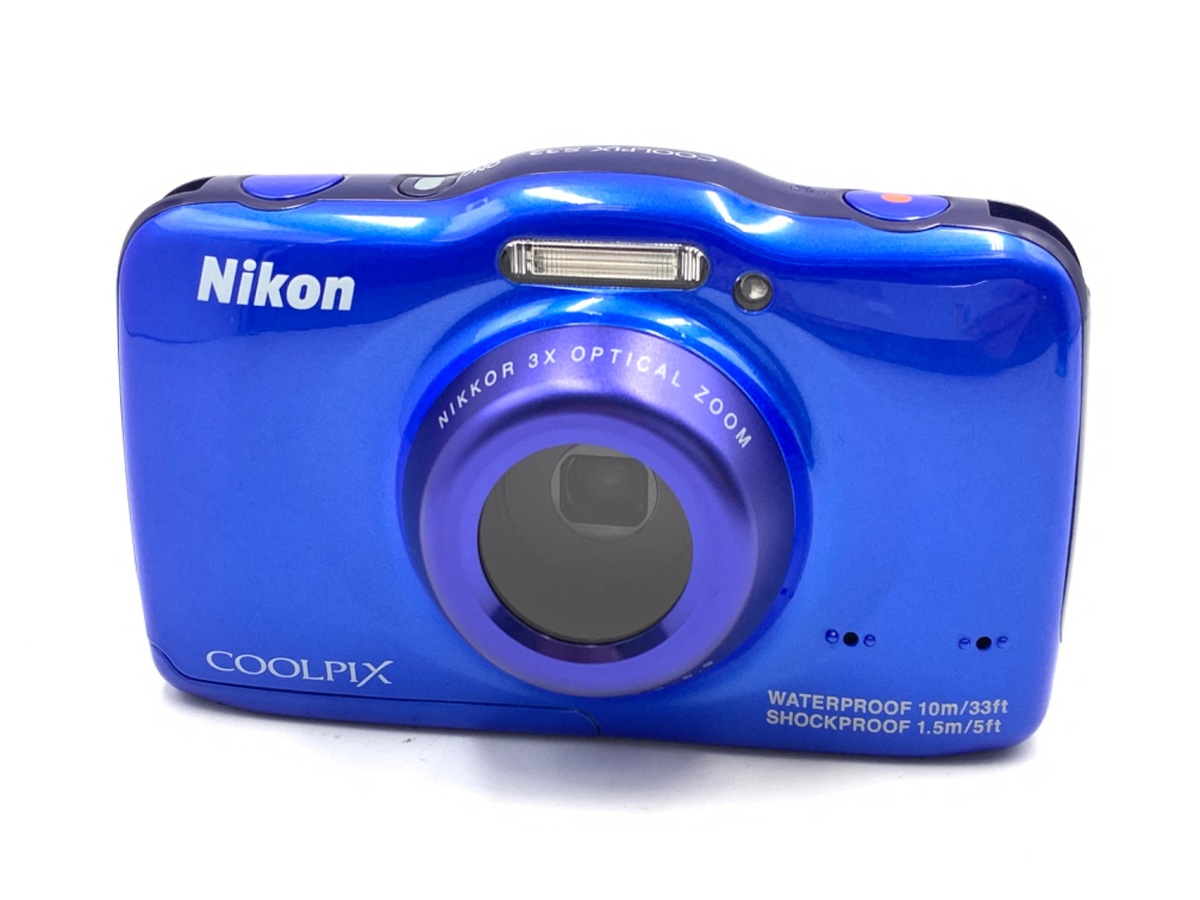 Nikon COOLPIX S33 コンパクトデジカメ ブルー 動作未確認 価格.com
