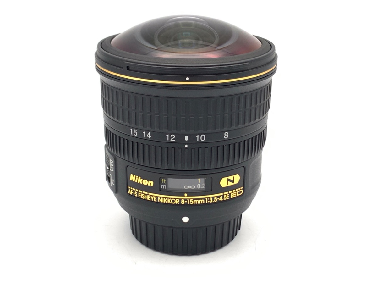 中古】ニコン AF-S Fisheye 8-15mm f/3.5-4.5E ED 在庫一覧｜カメラの