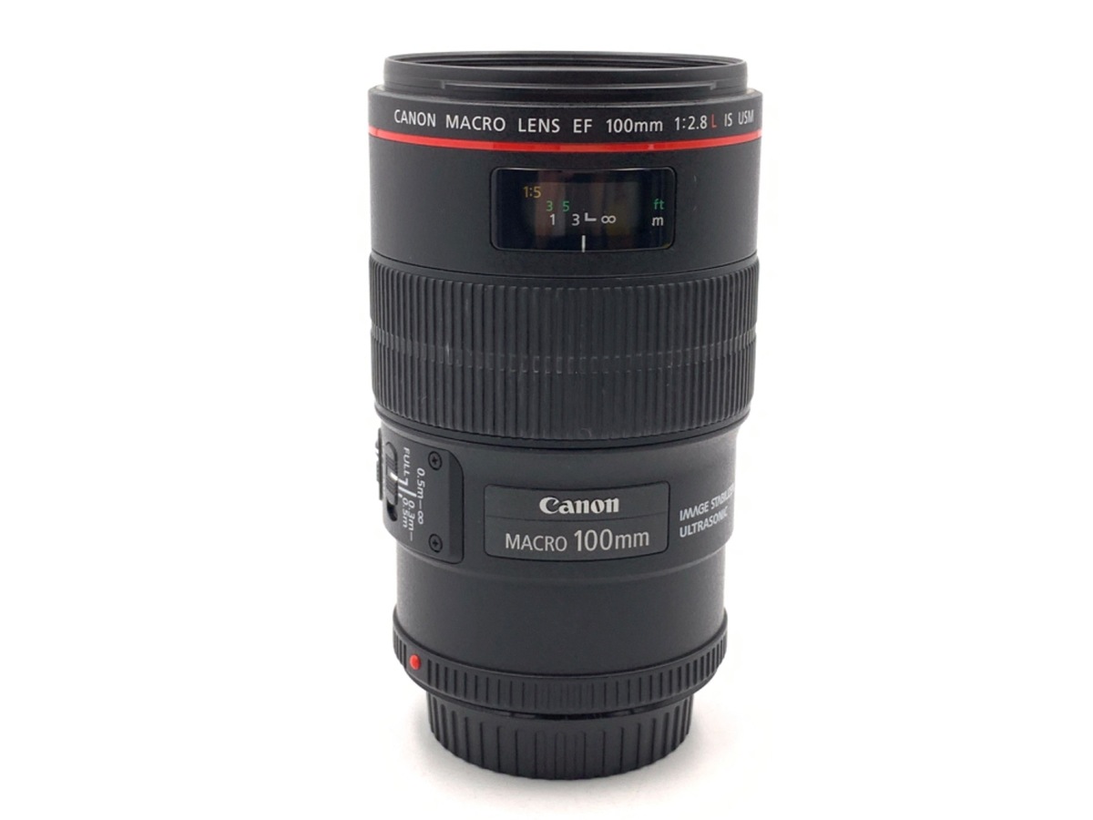 IS マクロ F2.8L EF100mm Canon 中古 　マクロレンズ　 USM IS  L F2.8 EF100mm キャノン USM メルカリ - レンズ(単焦点)