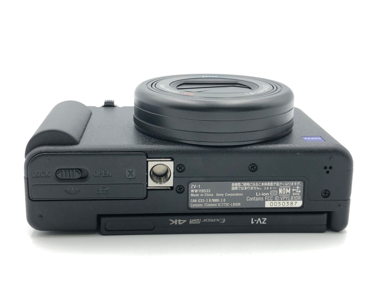 中古：A(美品)】ソニー VLOGCAM ZV-1 B ブラック | 2447570094219