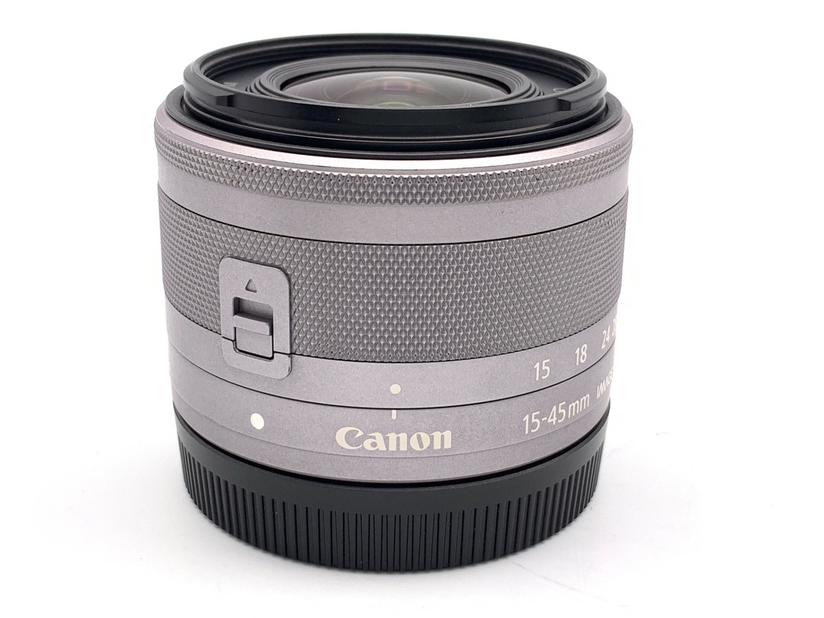中古】キヤノン EF-M15-45mm F3.5-6.3 IS STM シルバー｜｜カメラの