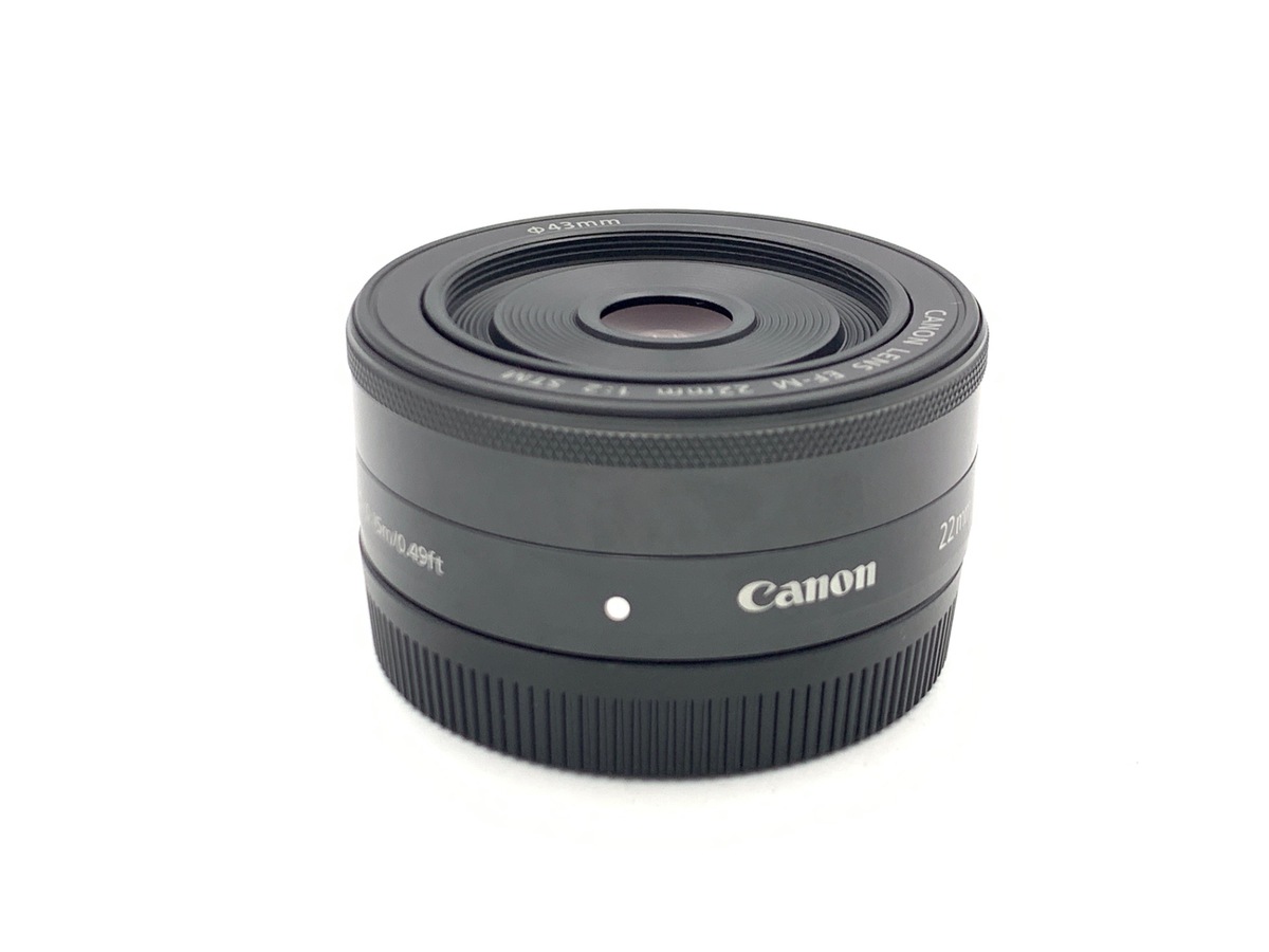 【中古】Canon 純正 EF-M 22mm F2 STM グラファイト EF-M22mm F2 STM 中古価格比較 - 価格.com