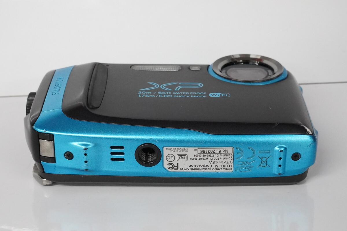 並品】 節約 フジフイルム FinePix XP130 スカイブルー 期間限定セール
