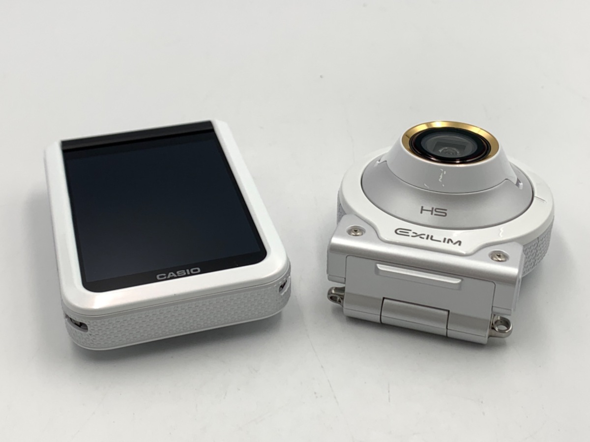 中古 CASIO カシオ EXILIM EX-FR100L デジタルカメラ 自撮り セルフィー ホワイト K3692317 カシオ CASIO デジタルカメラ [本体のみ] EX-FR100L 中古 中古